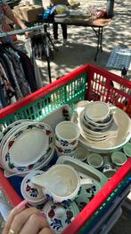 Boerenbont servies kratje vol, Ophalen