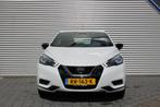 Nissan Micra 1.0L Acenta + 17Inch, Auto's, Nissan, Stof, Gebruikt, Wit, Origineel Nederlands