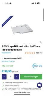 Stapelkit AEG, Ophalen, Gebruikt