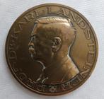 penning Karl Landsteiner, Postzegels en Munten, Ophalen of Verzenden, Brons