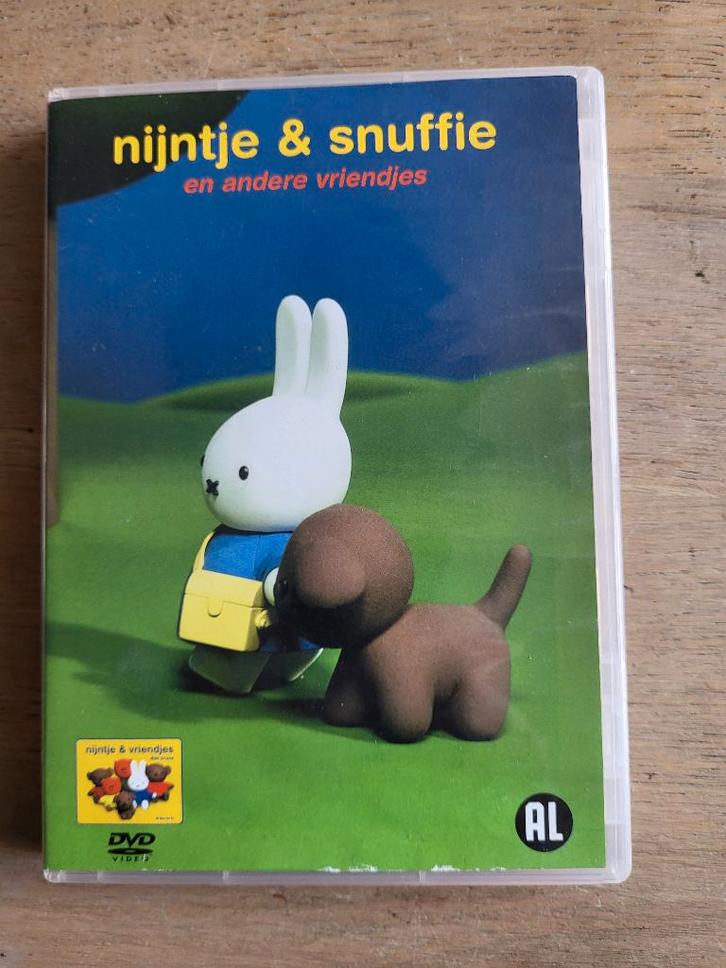 DVD NIjntje en snuffie en andere vriendjes - dick bruna, Cd's en Dvd's, Dvd's | Tv en Series, Zo goed als nieuw, Alle leeftijden