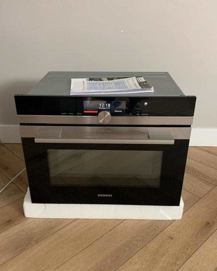 Hele Luxe siemens combi oven magnetron groot display, Witgoed en Apparatuur, Ovens, Zo goed als nieuw, Inbouw, Oven met grill