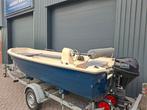 Mooie Liberty 470 + Tohatsu 9,8PK 4 TAKT, Watersport en Boten, Sloepen, Gebruikt, Tot 10 pk, Ophalen of Verzenden, 3 tot 6 meter