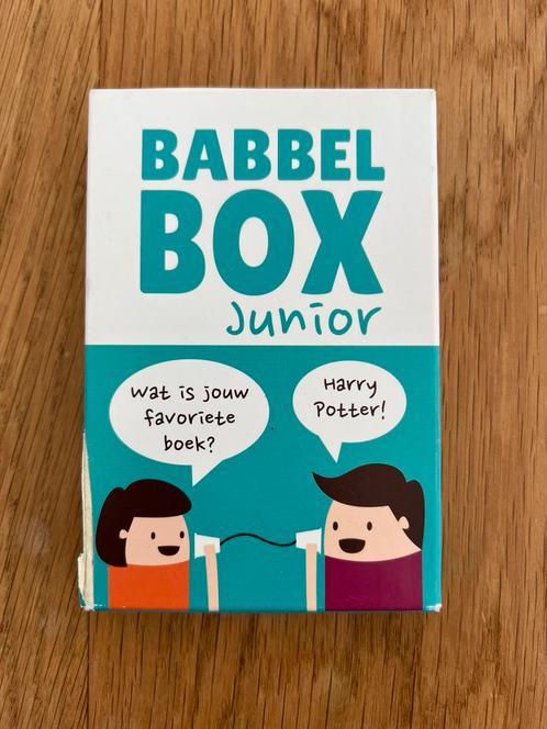 Babbelbox junior, Hobby en Vrije tijd, Gezelschapsspellen | Kaartspellen, Gebruikt, Ophalen of Verzenden