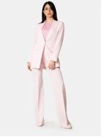 MAX MARA STUDIO Poederroze stijlvol zomers damespak., Ophalen, Zo goed als nieuw, Roze, Trouwpak