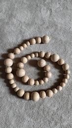 Houten kralen 25mm 35mm en 45mm of interieurketting, Hobby en Vrije tijd, Ophalen of Verzenden, Zo goed als nieuw, Materiaal