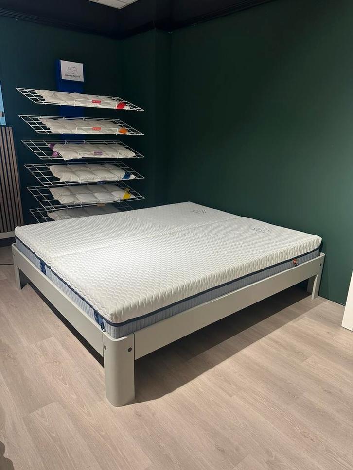 Auping Auronde 1500 180x210 + NIEUWE Auping spiralen!, Huis en Inrichting, Slaapkamer | Bedden, Zo goed als nieuw, Tweepersoons