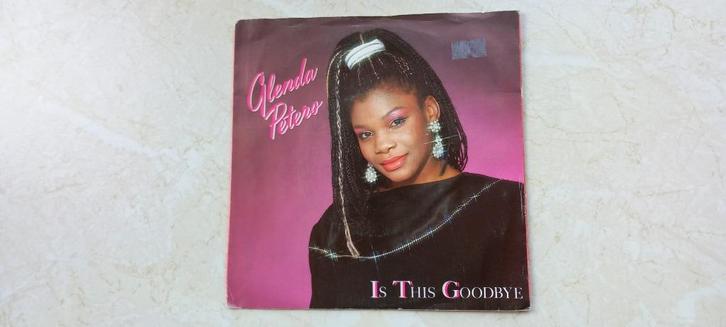 GLENDA PETERS  /  is this goodbye  1985, Cd's en Dvd's, Vinyl Singles, Single, Pop, Ophalen of Verzenden