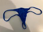 Moderne blauwe string, Ophalen of Verzenden, Blauw, Slip