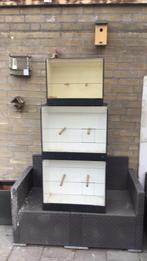 Te Koop 3 TT kooien, Dieren en Toebehoren, Ophalen of Verzenden, Gebruikt, Hout, Vogelkooi