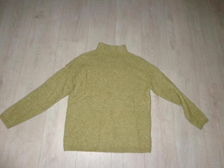 olijfgroene damestrui van Le Grand Sud, maat L, Kleding | Dames, Truien en Vesten, Zo goed als nieuw, Maat 42/44 (L), Ophalen of Verzenden
