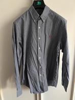 Overhemd shirt blouse Polo Ralph Lauren geruit button down L, Blauw, Ralph Lauren, Ophalen of Verzenden, Zo goed als nieuw