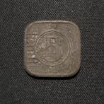 5 cent 1942 zink, Postzegels en Munten, Munten | Nederland, Verzenden, Koningin Wilhelmina, 5 cent, Losse munt