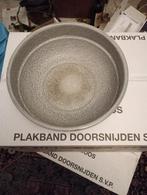 Email schaal grijs gewolkt, Antiek en Kunst, Antiek | Emaille, Ophalen