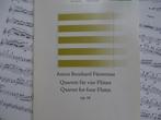 Bladmuziek 3 fluiten of meer. 11 boeken klassiek en modern, Muziek en Instrumenten, Bladmuziek, Overige soorten, Ophalen of Verzenden