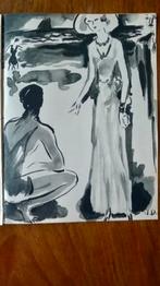 Kees van Dongen,2 afgebeelde tek. in zeldzaam tijdschrift, Ophalen of Verzenden
