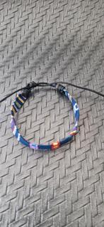 Gevlochten surfer armbandjes 10mm vlak., Ophalen of Verzenden, Nieuw, Overige kleuren