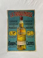 La tarquinoise poster, Ophalen of Verzenden, Zo goed als nieuw, Reclamebord, Plaat of Schild