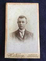CDV, Jongeman, H. Nieweg, Steenwijk, Carte de Visite, Ophalen of Verzenden, Voor 1940, Gebruikt, Foto