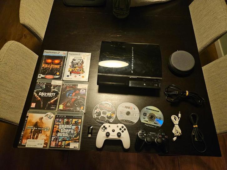PlayStation 3 60GB (Backwards Compatible) – Goed werkend, Spelcomputers en Games, Spelcomputers | Sony PlayStation 3, Gebruikt