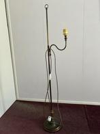 Staande bronzen leeslamp, Huis en Inrichting, Lampen | Vloerlampen, 100 tot 150 cm, Gebruikt, Metaal, Ophalen