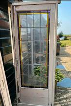 Glas in lood deuren, Doe-het-zelf en Verbouw, Deuren en Horren, Binnendeur, Ophalen of Verzenden, Zo goed als nieuw, 200 tot 215 cm