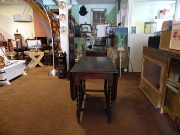 Antiek hangoortafel/ drop leafwoodentable beschikbaar voor biedingen