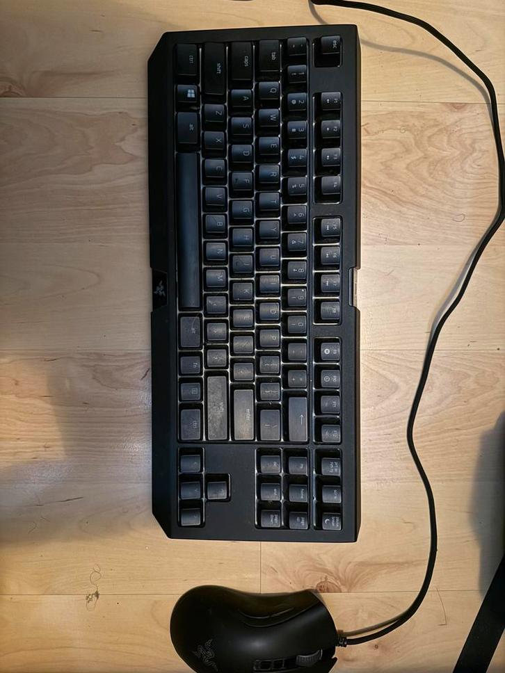 Razer keyboard en muis, Computers en Software, Toetsenborden, Zo goed als nieuw, Qwerty, Bedraad, Toetsenbord en muis-set, Ophalen of Verzenden