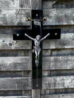 Oud kruisbeeld Crucifix, Antiek en Kunst, Ophalen of Verzenden