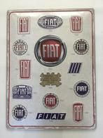 Fiat wandbord wandplaat reclame metaal, Verzamelen, Merken en Reclamevoorwerpen, Ophalen of Verzenden, Zo goed als nieuw, Reclamebord