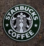 Starbucks coffee zwaar emaillen reclame bord USA decoratie