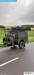 Land Rover Defender Camper Aanhangwagen, Auto's, Gebruikt, Overige carrosserieën, Zilver of Grijs, Defender