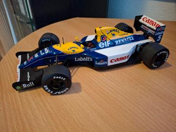 Nigel Mansell Williams FW14B 1992 Quartzo 1:18 beschikbaar voor biedingen