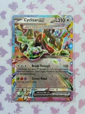 Cyclizar EX 159 Pokémon Surging Sparks beschikbaar voor biedingen