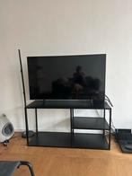 Zwart TV-Meubel met Open Vakken ( TV cabinet), Ophalen, 100 tot 150 cm, Zo goed als nieuw, Minder dan 100 cm