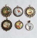Hertjes herten bambi kettinghangers hangers, Overige materialen, Nieuw, Ophalen of Verzenden, Zilver
