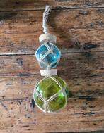 Drijfballen in macramenet met kurk, Ophalen of Verzenden