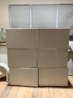 3 IKEA Kasten wit - Gaten in achterwand - €15, Huis en Inrichting, Ophalen, Kunststof, Gebruikt, 100 tot 150 cm