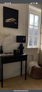 Zwarte tafellamp Karwei, Ophalen of Verzenden, Zo goed als nieuw, 50 tot 75 cm