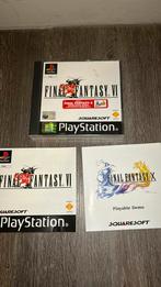 Final Fantasy VI PS1, Role Playing Game (Rpg), Ophalen of Verzenden, 1 speler, Zo goed als nieuw