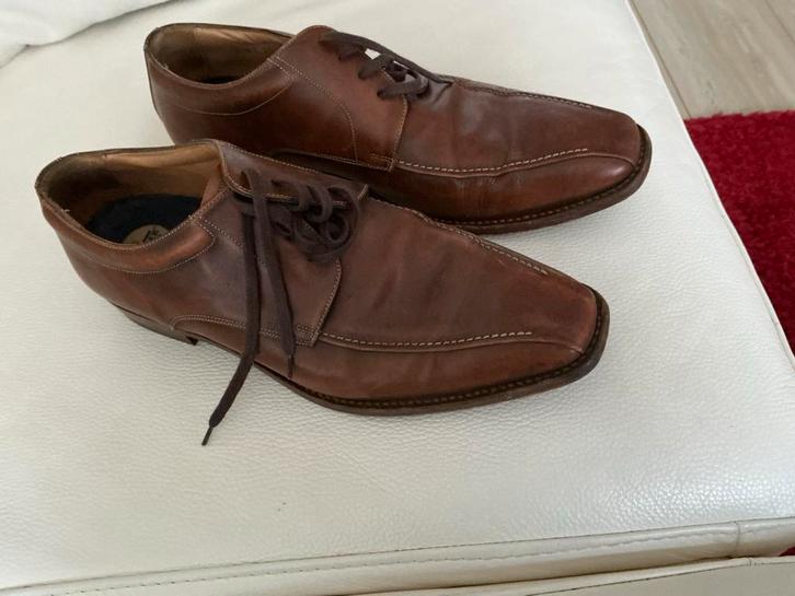 Bruine Veterschoenen - Nette Herenschoenen van Lier, Kleding | Heren, Schoenen, Gedragen, Veterschoenen, Bruin, Ophalen