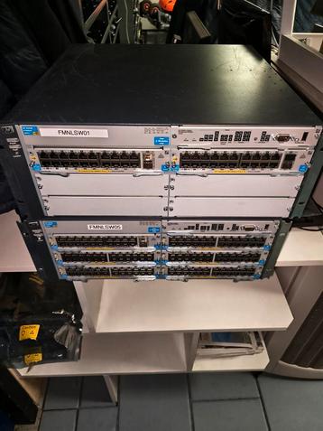 HP Netwerk Switch - 144 Poorten beschikbaar voor biedingen