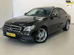Mercedes-Benz E-klasse 220d / 19" AMG / BTW / Schuifdak / Gr, Achterwielaandrijving, Gebruikt, Leder en Stof, Zwart