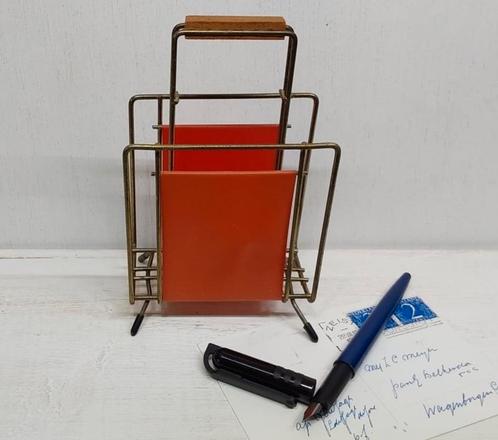 Jaren 60 brieven houder, Antiek en Kunst, Antiek | Kantoor en Zakelijk, Ophalen of Verzenden