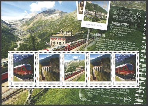 Treinen en Trajecten: Bernina Express, Postzegels en Munten, Postzegels | Nederland, Postfris, Na 1940, Ophalen of Verzenden