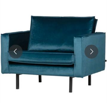 Super mooie loveseat Rodeo BePure Ocean Blue,- beschikbaar voor biedingen