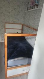 Ikea Hoogslaper Bed Kind - Gratis Afhalen, Gebruikt, 90 cm, Eenpersoons, Bruin
