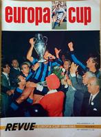Europa Cup 1964 -1965 Revu met grote poster DWS, Ophalen of Verzenden, Gebruikt, Overige binnenlandse clubs, Boek of Tijdschrift