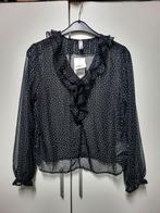 Nieuw zwart feestelijke blouse, Ophalen of Verzenden, Nieuw, Maat 42/44 (L), Zwart