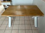 Mooie landelijke eettafel, Ophalen, 100 tot 150 cm, 50 tot 100 cm, Metaal